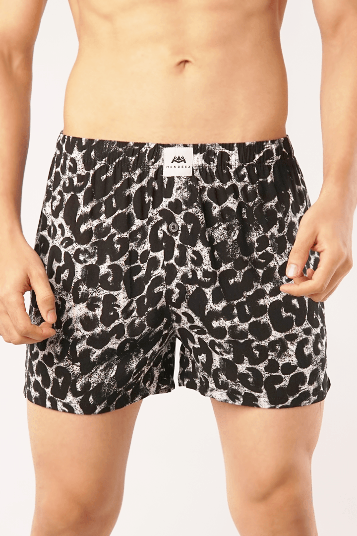 Cheetah Print Butter Boxer Shorts - Mendeez PK