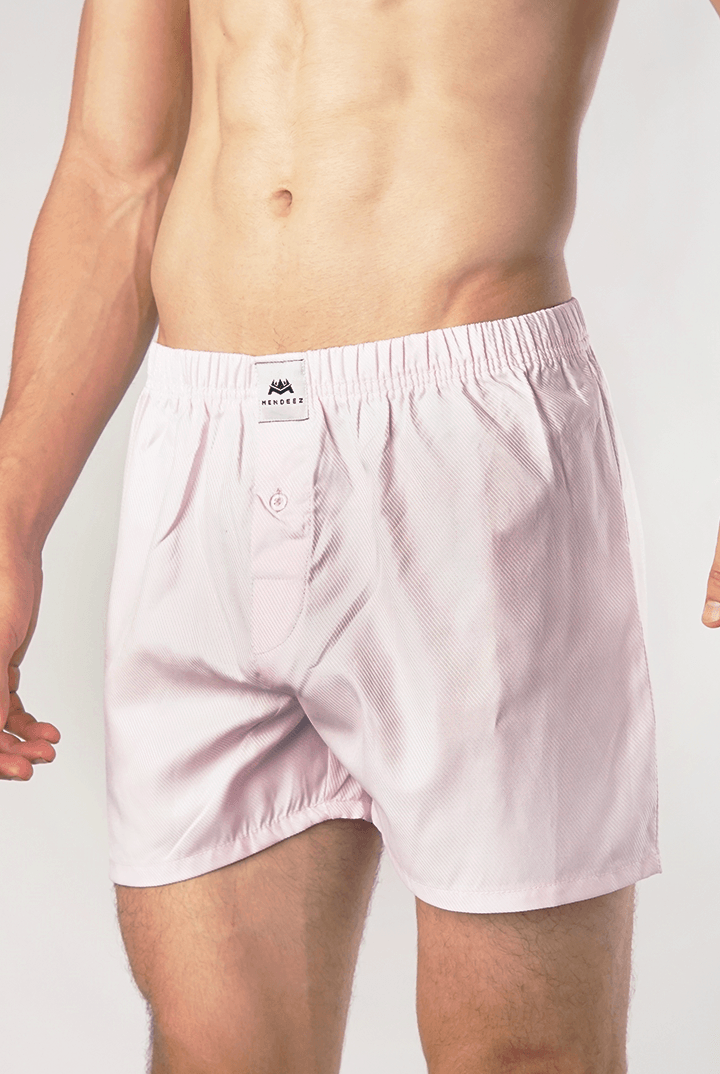 Salmon Woven Boxer Shorts - Mendeez PK