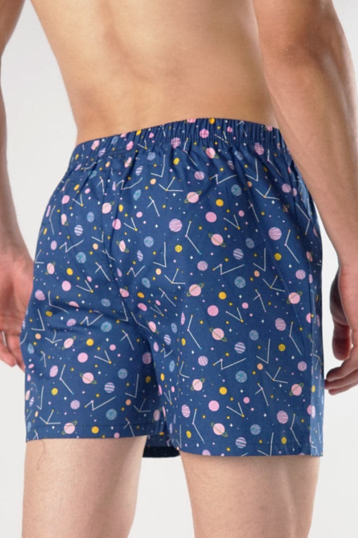 Geometric Woven Boxer Shorts - Mendeez PK