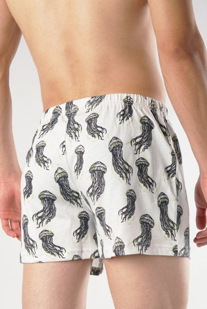 Jellyfish Jersey Boxer Shorts - Mendeez PK