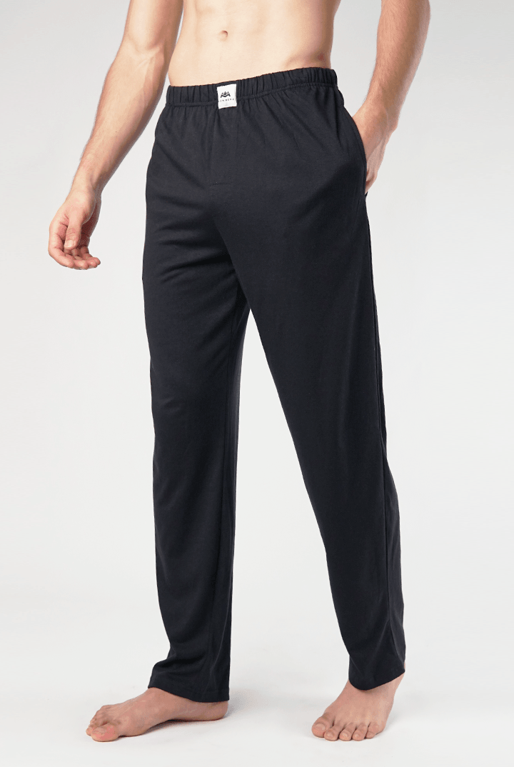 Jersey Pajama Pants - Black - Mendeez PK