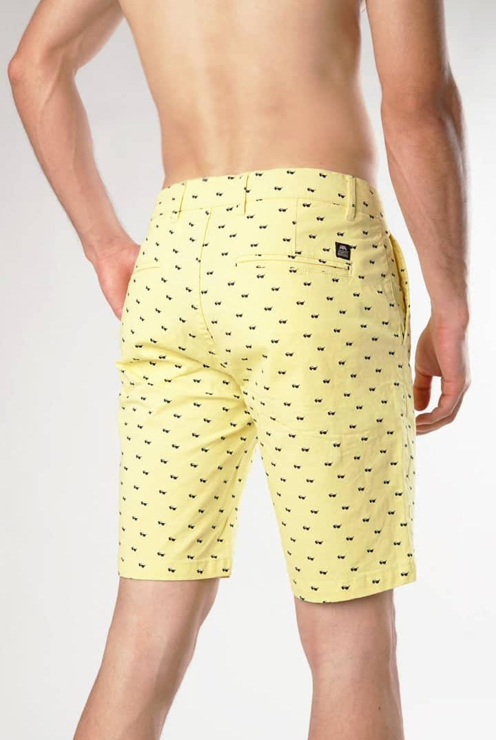 Sunglasses Pattern Casual Shorts - Mendeez PK