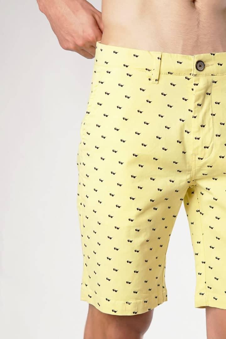 Sunglasses Pattern Casual Shorts - Mendeez PK