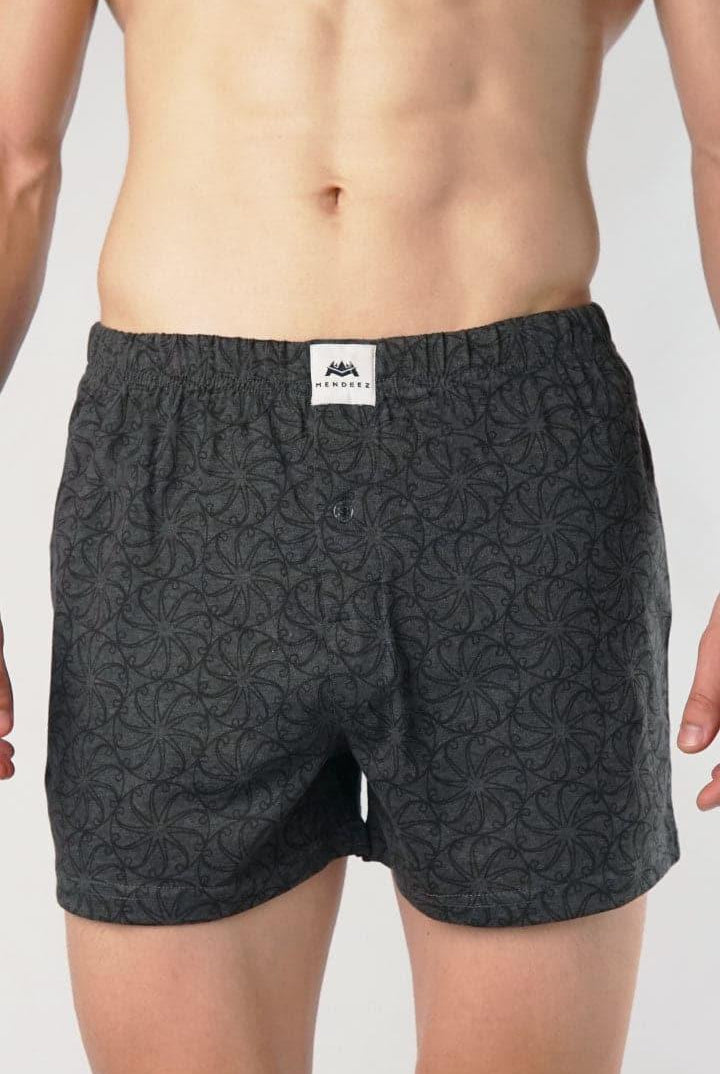 Artistic Pattern Jersey Boxer Shorts - Mendeez PK