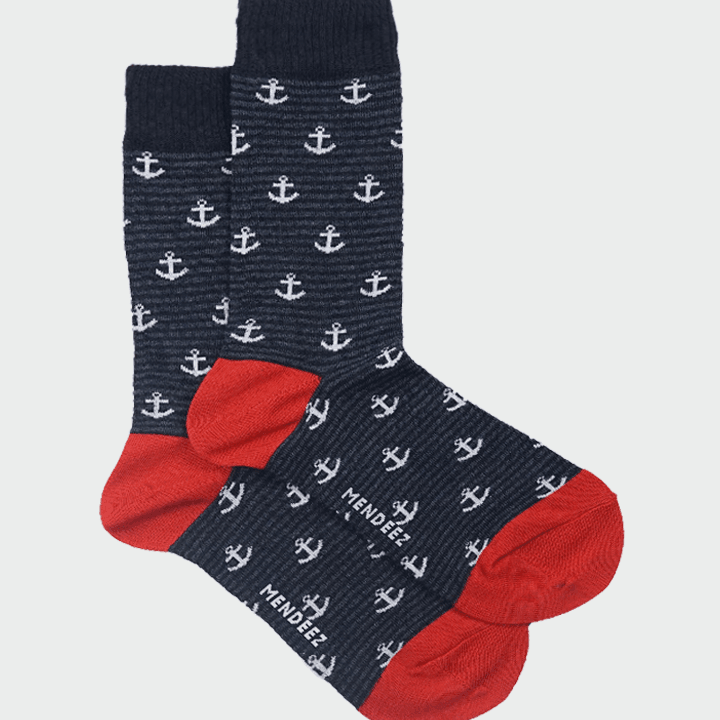 Anchor Crew Socks-MENDEEZ-Socks