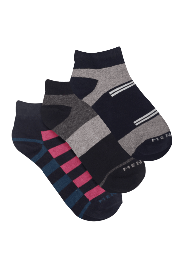 The Party Ankle Socks - Pack of 3 - Mendeez PK