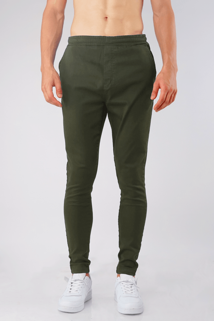 Army Green All Day Pants-MENDEEZ-Jogger Pants