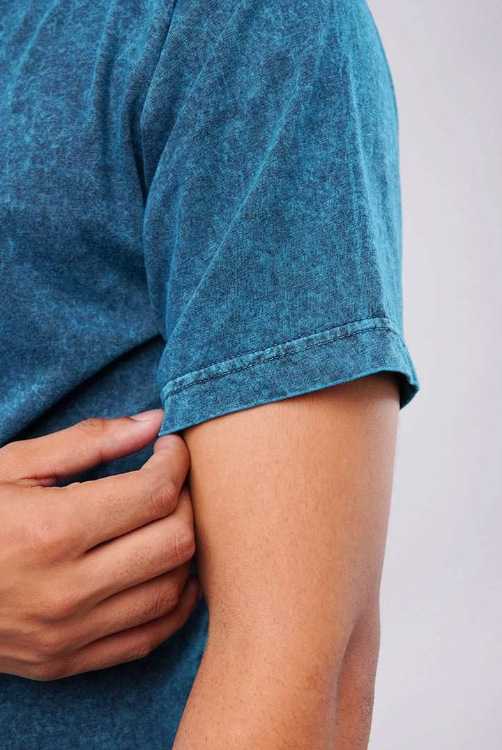 Azure Blue T-shirt-MENDEEZ-T-Shirts