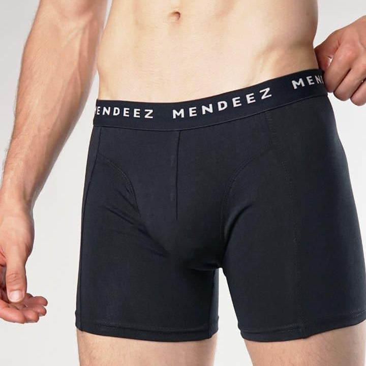 Black Boxer Brief-MENDEEZ-Brief