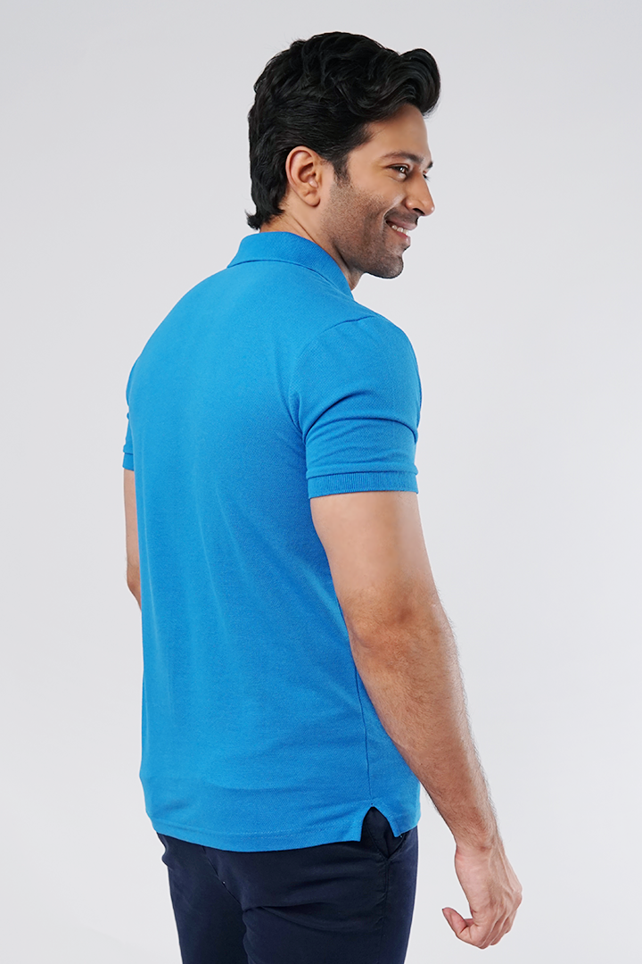 Royal Blue Polo T-Shirt - Mendeez PK
