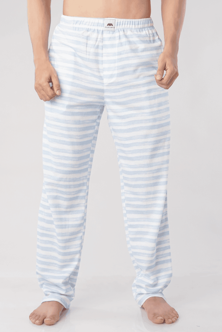 Breton Stripes Jersey Pajamas-MENDEEZ-Pajama