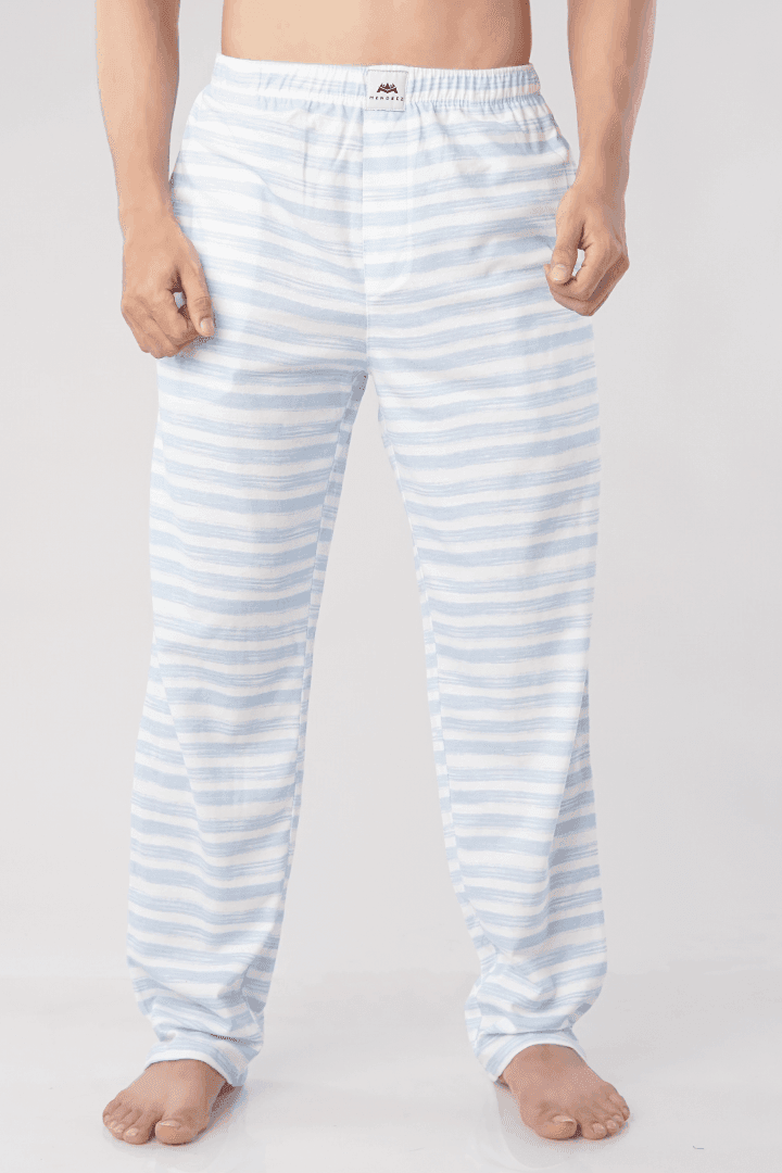 Breton Stripes Jersey Pajamas-MENDEEZ-Pajama