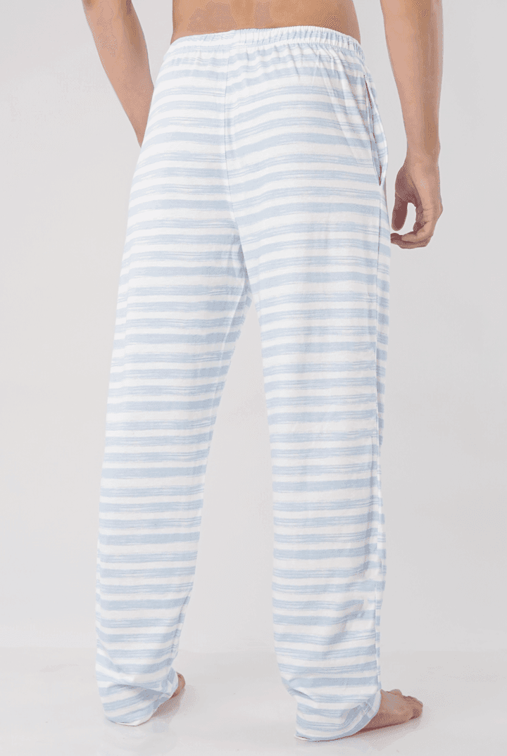 Breton Stripes Jersey Pajamas-MENDEEZ-Pajama