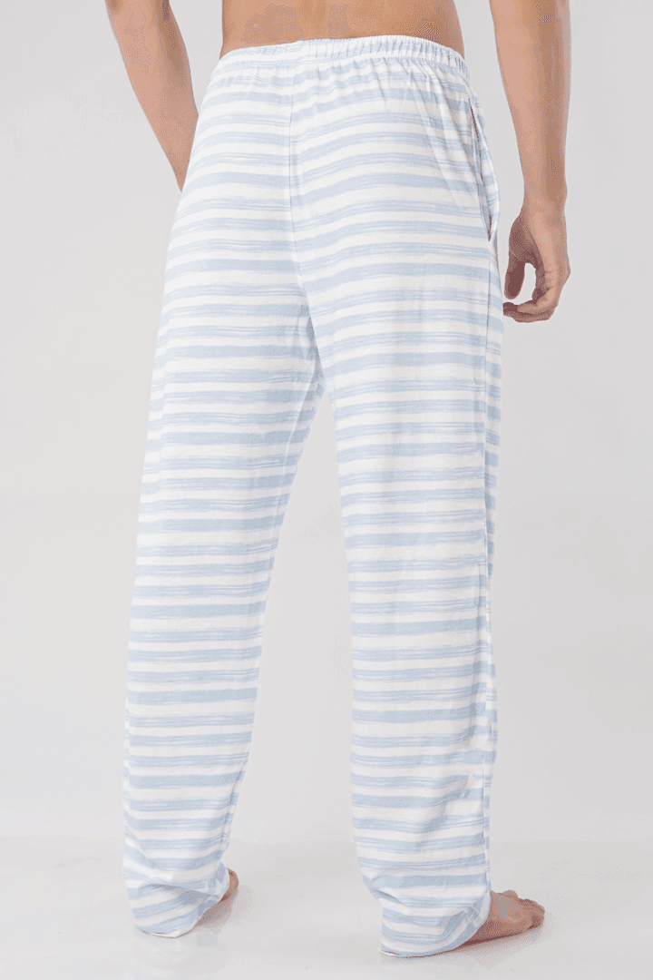Breton Stripes Jersey Pajamas-MENDEEZ-Pajama