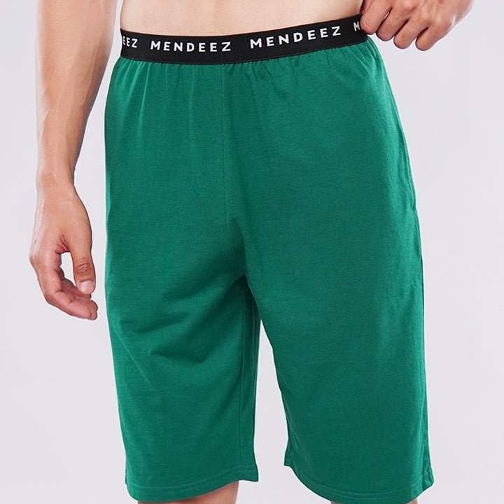 British Green Snugger Shorts-MENDEEZ-Shorts