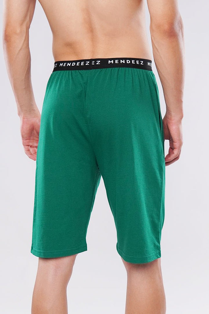 British Green Snugger Shorts-MENDEEZ-Shorts