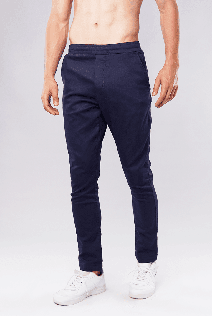 Cardigan Blue All Day Pants-MENDEEZ-Jogger Pants