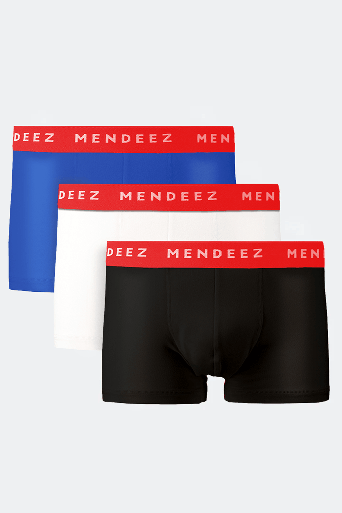 Classico Boxer Trunks - Pack of 3-MENDEEZ-Trunks