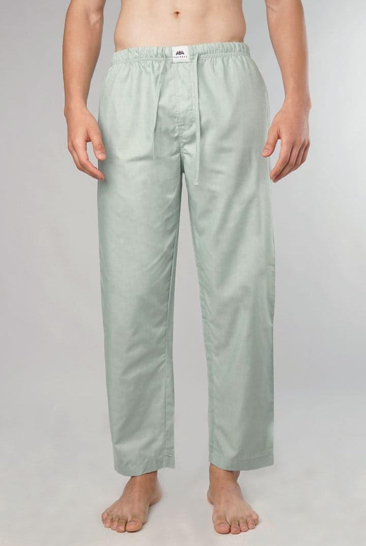 Brushed Woven Pajama - Mint Green - Mendeez PK
