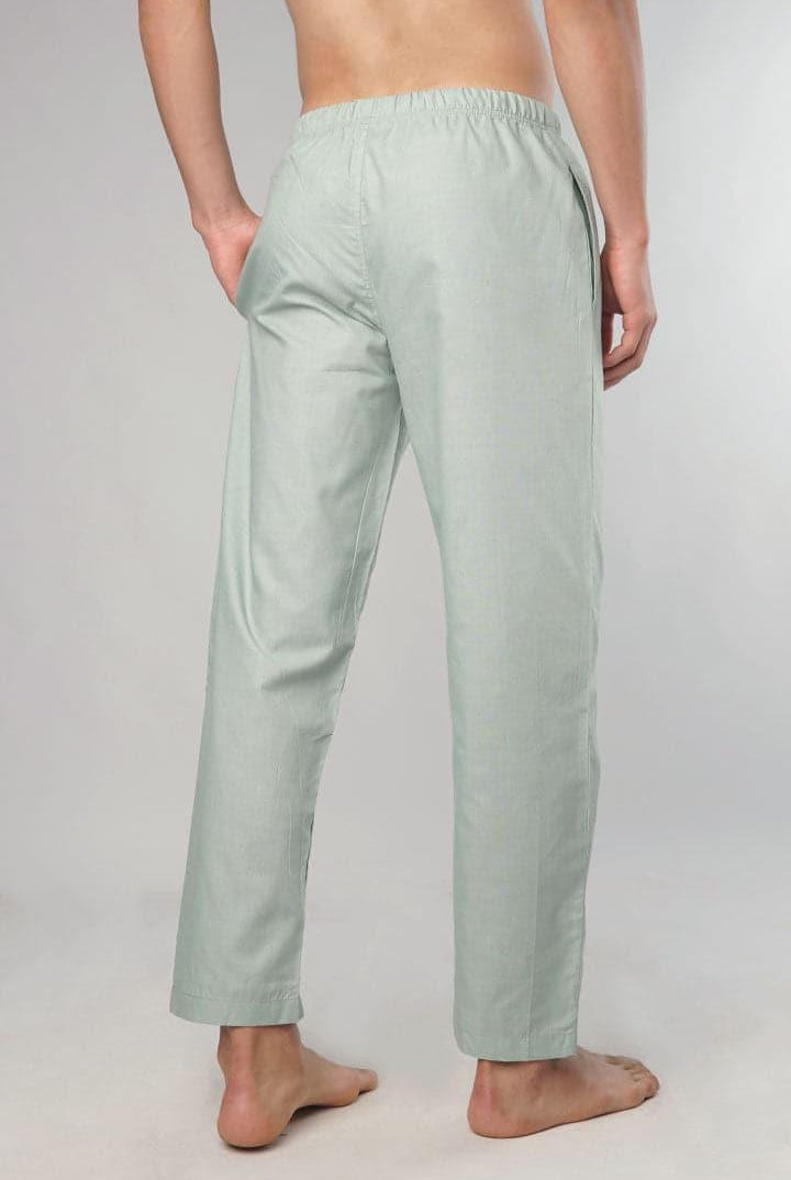 Brushed Woven Pajama - Mint Green - Mendeez PK