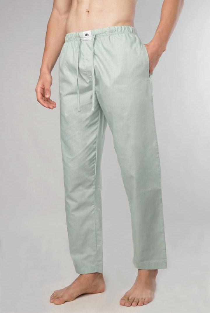Brushed Woven Pajama - Mint Green - Mendeez PK