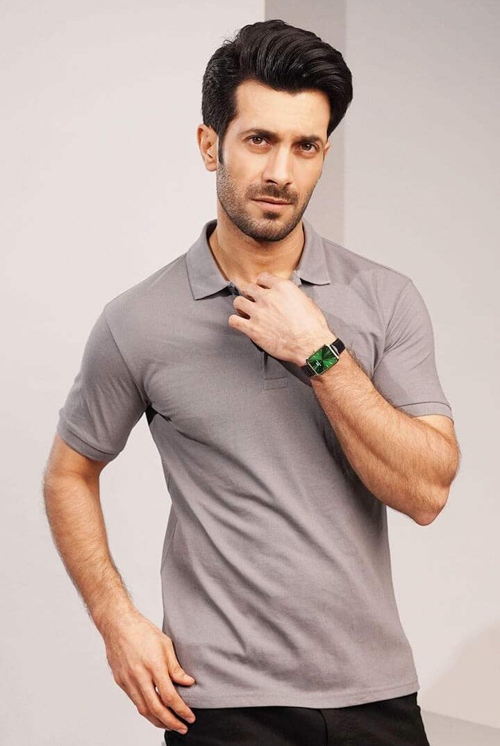 Dark Smoke Polo-MENDEEZ-T-Shirts