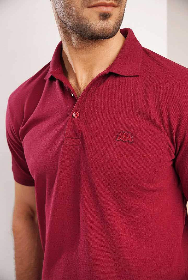 Garnet Polo-MENDEEZ-T-Shirts