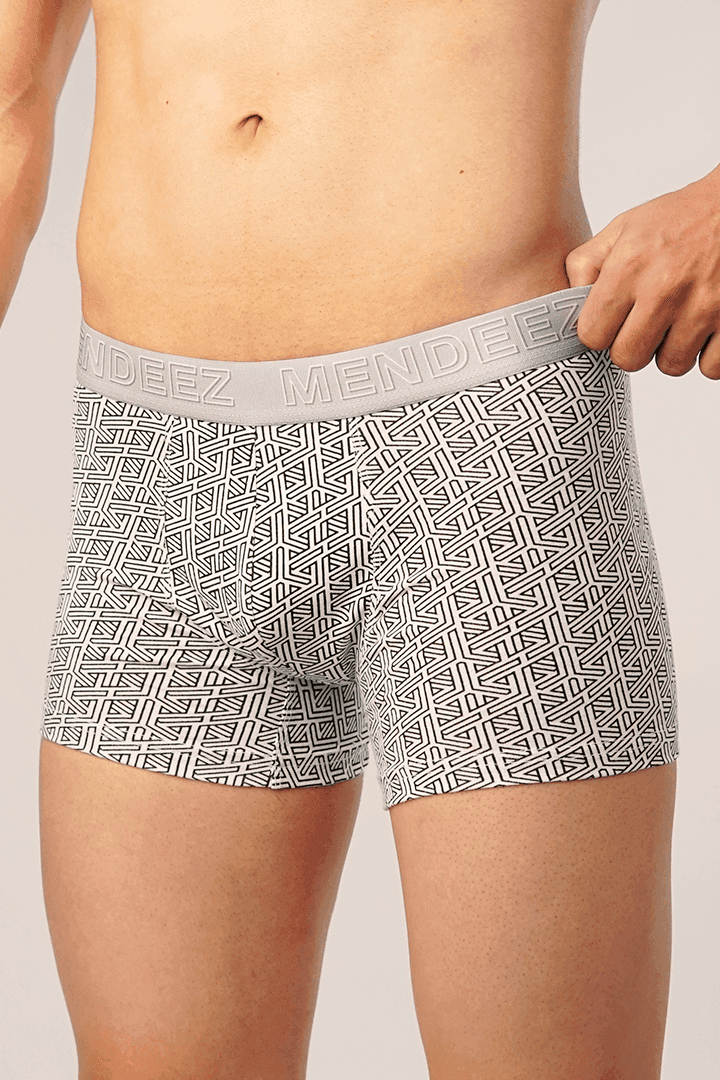 Shop Grainy Printed Boxer Trunks Online Mendeez