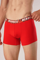 Graphical Red Boxer Trunk-MENDEEZ-Trunks