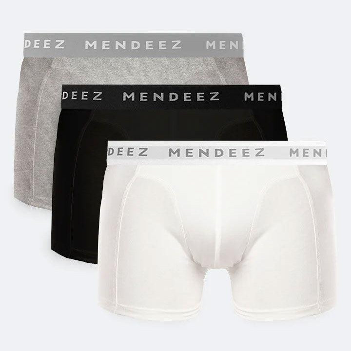 Jacquard Boxer Briefs - Pack of 3-MENDEEZ-Brief