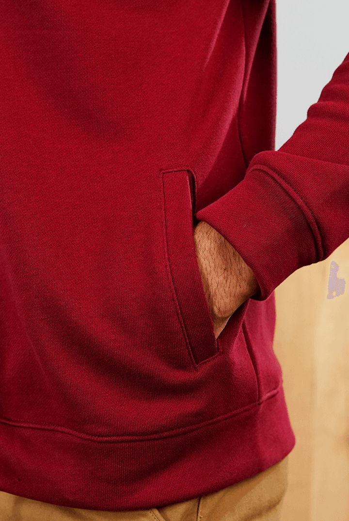 Maroon Terry Jacket - Mendeez PK