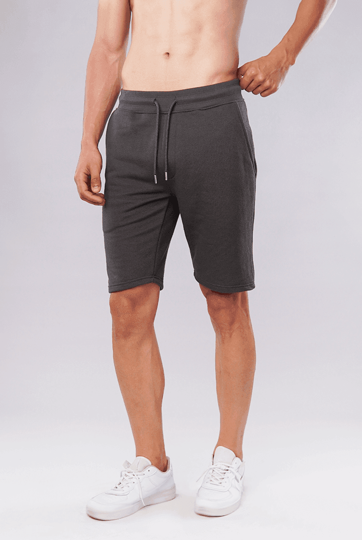 Matte Pique Terry Shorts-MENDEEZ-Shorts