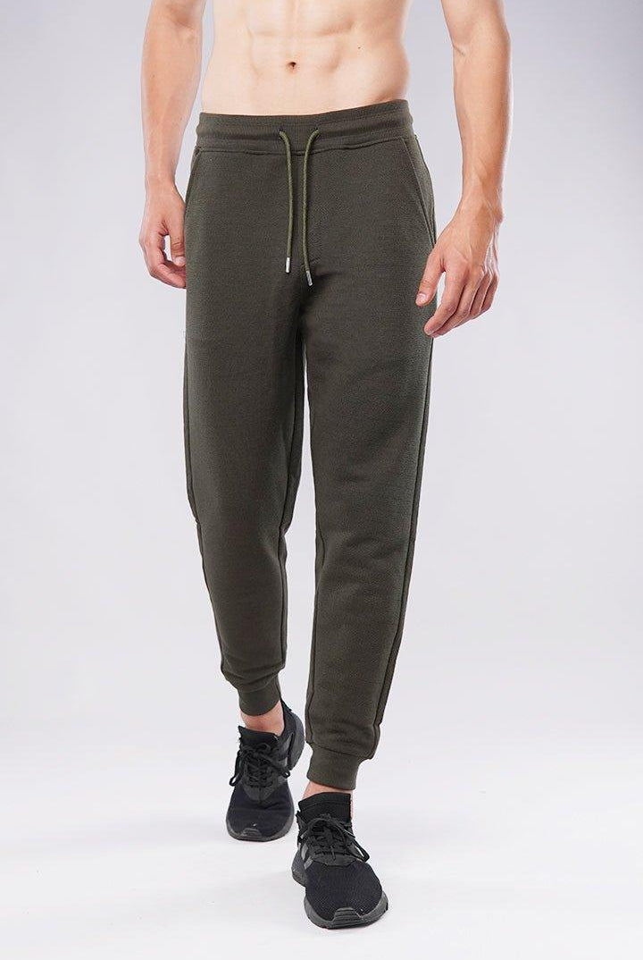 Moss Pique Terry Jogger Pants-MENDEEZ-Jogger Pants