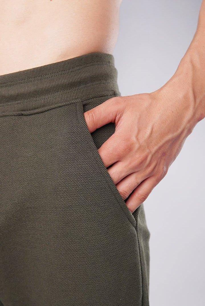 Moss Pique Terry Jogger Pants-MENDEEZ-Jogger Pants