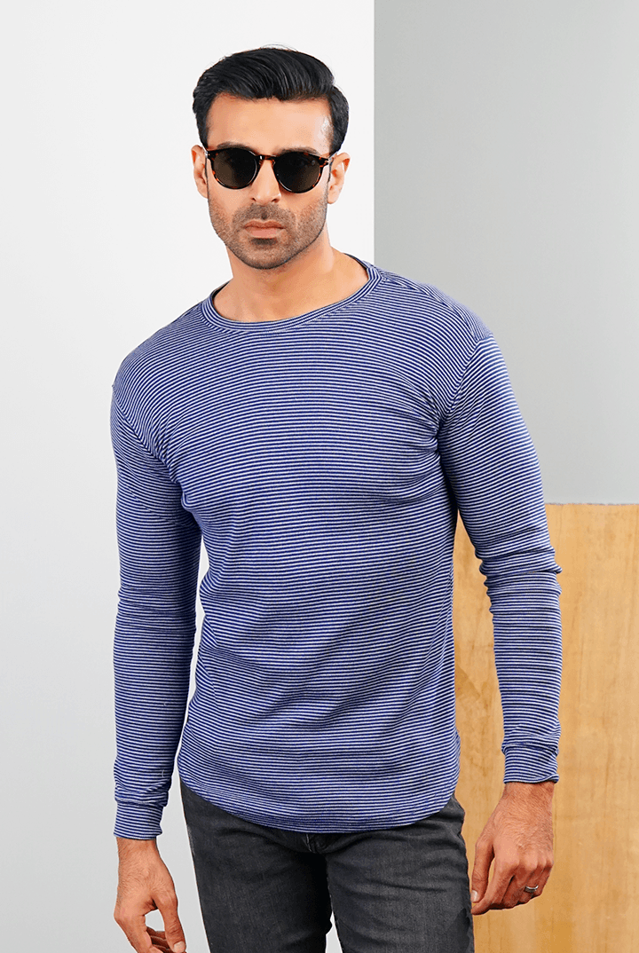 Shades Of Gray Light Ribbed Sweatshirt - Mendeez PK