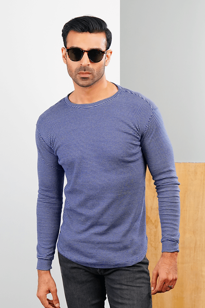Shades Of Gray Light Ribbed Sweatshirt - Mendeez PK