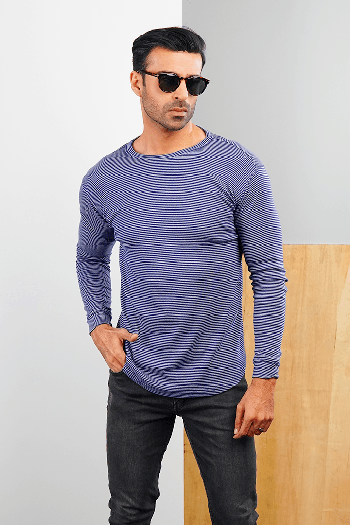 Shades Of Gray Light Ribbed Sweatshirt - Mendeez PK