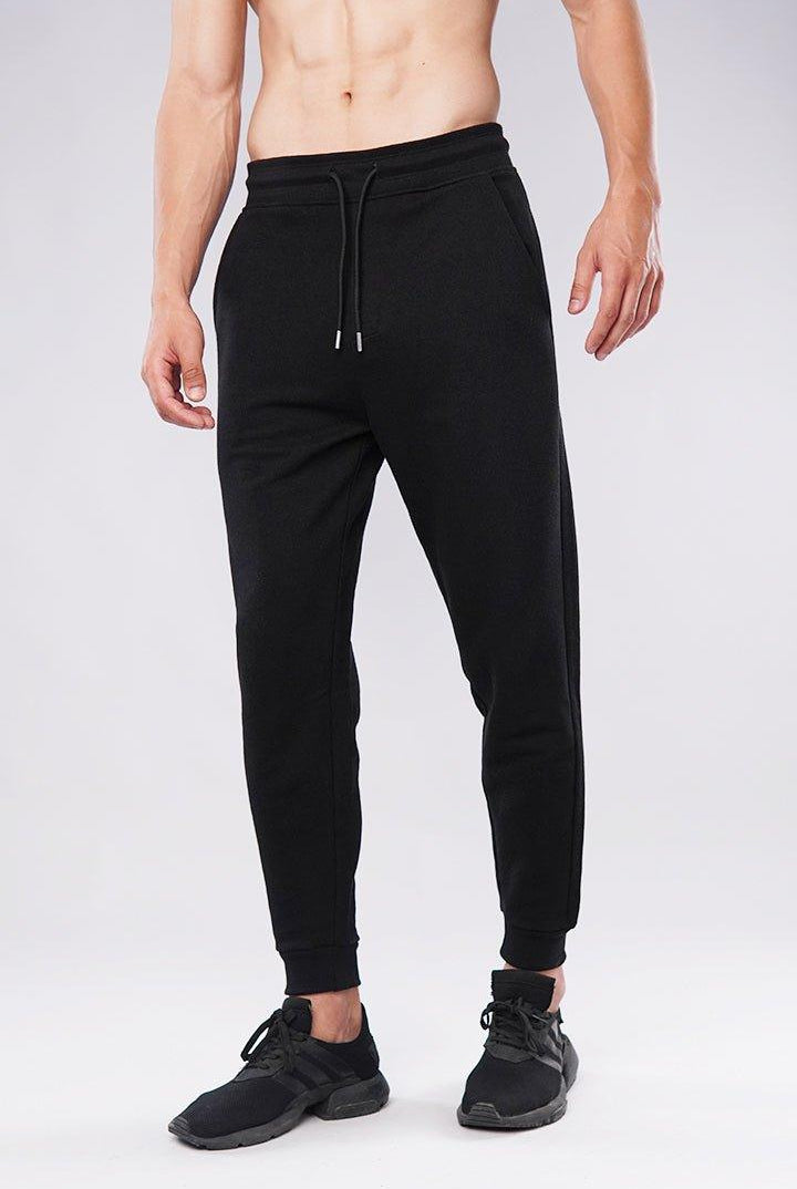 Obsidian Pique Terry Jogger Pants-MENDEEZ-Jogger Pants