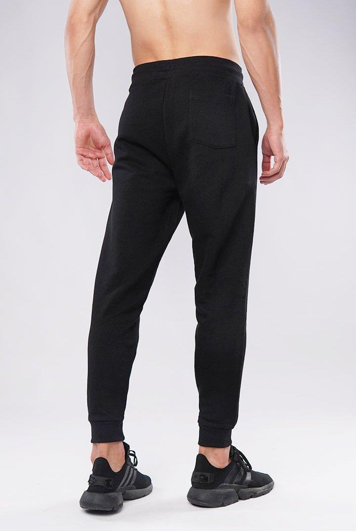 Obsidian Pique Terry Jogger Pants-MENDEEZ-Jogger Pants