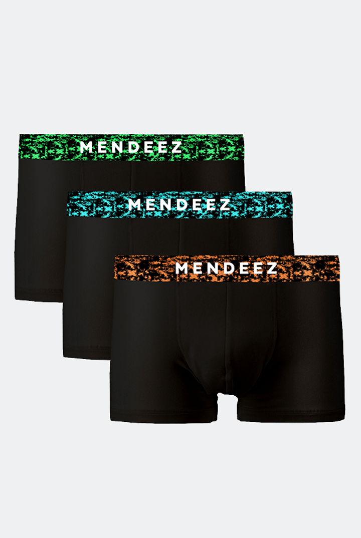 Grunge Boxer Trunks - Pack of 3 - Mendeez PK