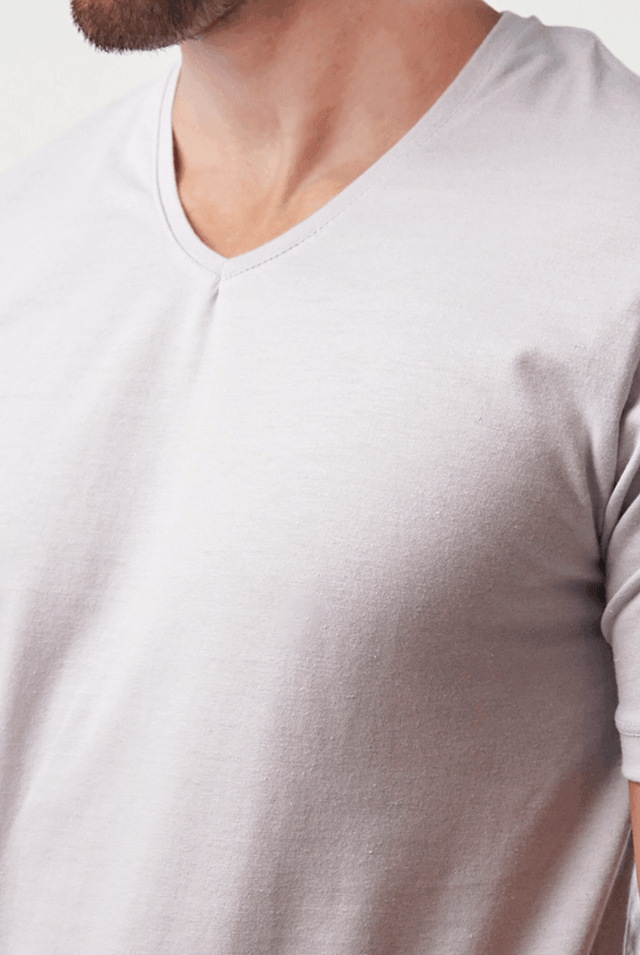 Zap V-Neck Shirt - Lavender (4789186003053)