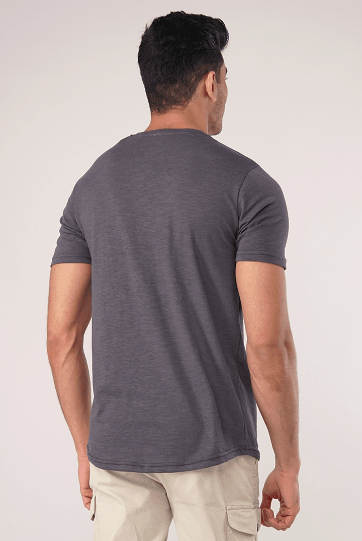 Shadow Half Sleeve Pocket T-Shirt-MENDEEZ-T-Shirts