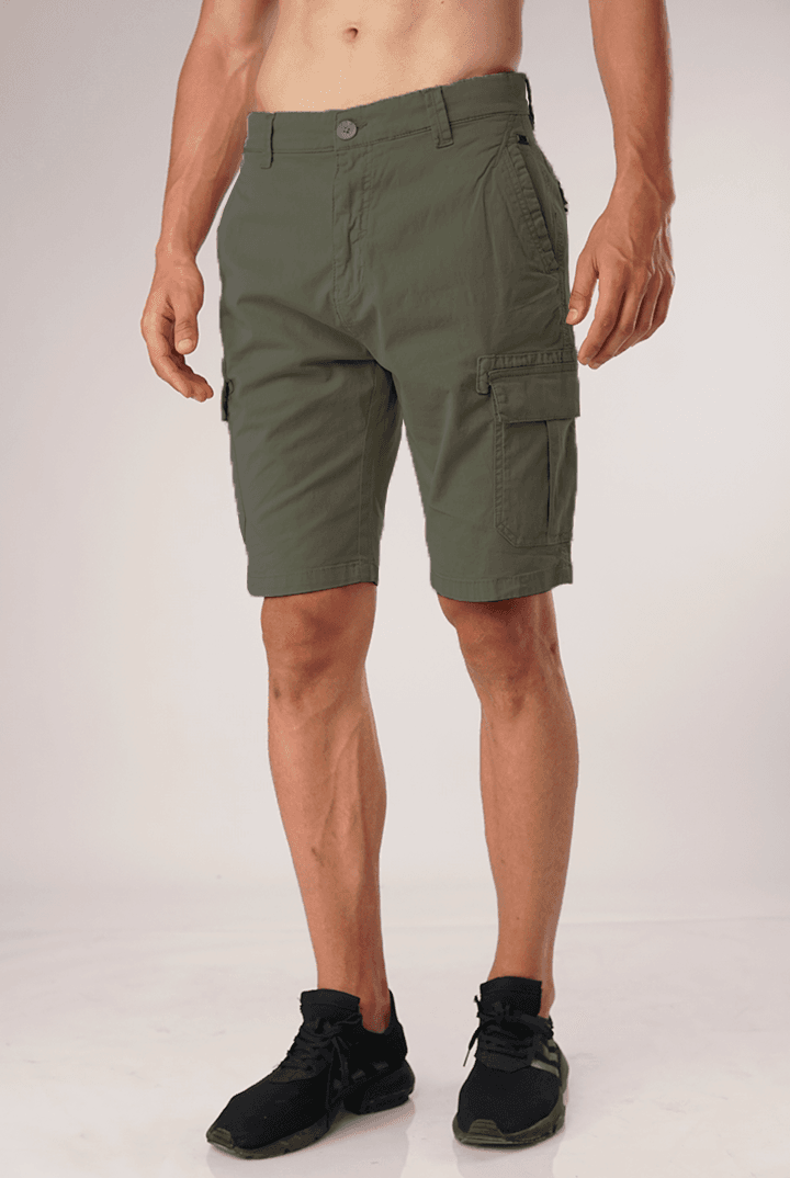 Olive Drab Cargo Shorts - Mendeez PK