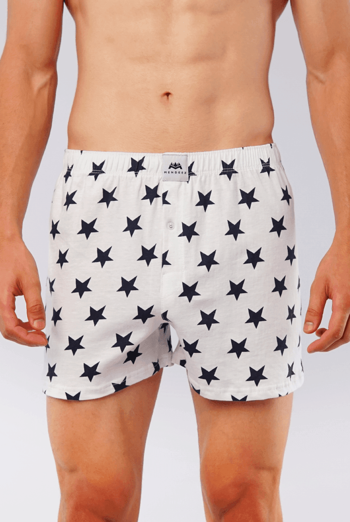 Starry Boxer Shorts-MENDEEZ-Boxers