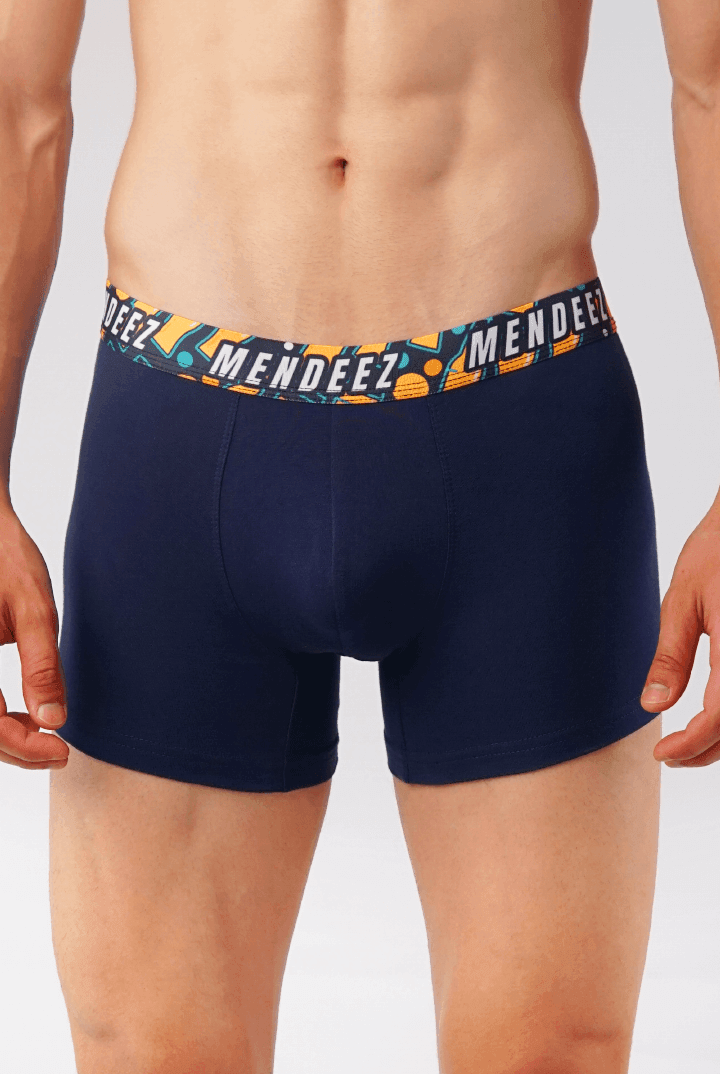 Tangerine Boxer Trunk-MENDEEZ-Trunks