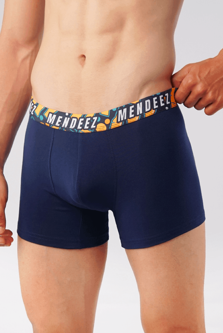 Tangerine Boxer Trunk-MENDEEZ-Trunks
