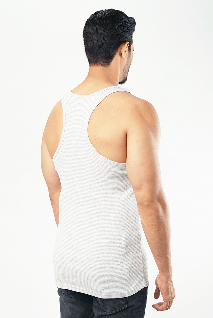 Iced Striped Tank Top - Mendeez PK