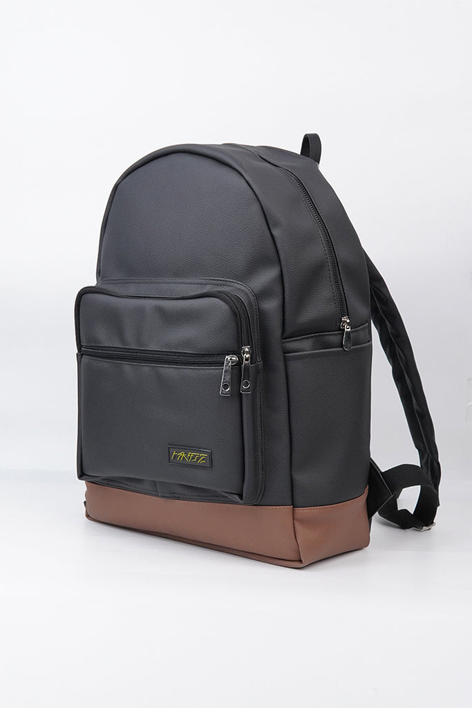 Backpack - Black & Brown - Mendeez