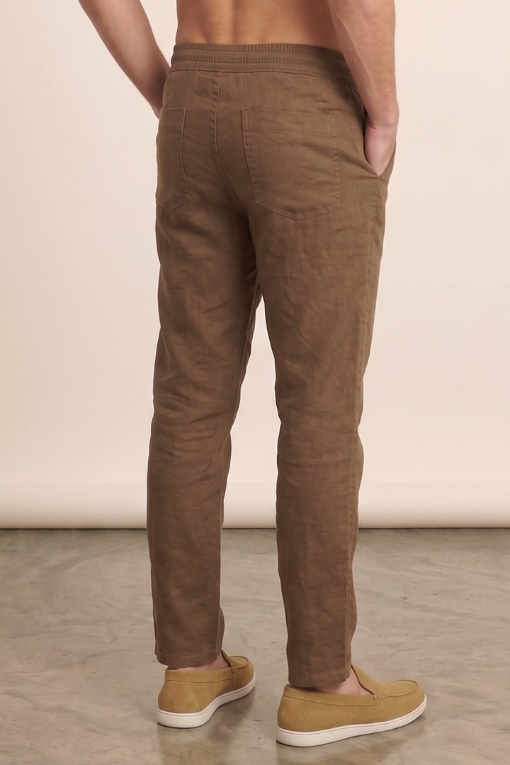 Jogger Pants - Brown-4-MENDEEZ