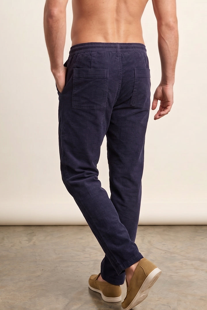 Jogger Pants - Navy Blue-4-MENDEEZ